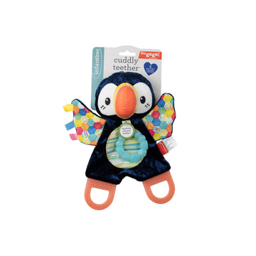 Infantino Cuddly Teether puffin