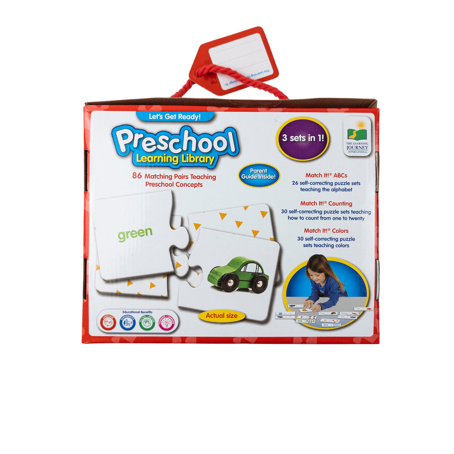 Preschool Learning Library matching pairs