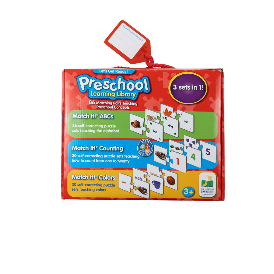 Preschool Learning Library matching pairs