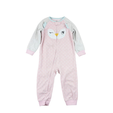 Carter's fleece sleeper 3 (pink)