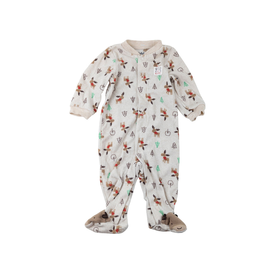 Carter's sleeper 3-6m (reindeer/tree)
