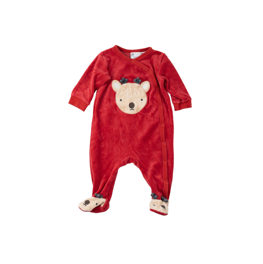 H&M sleeper 4-6m (reindeer)
