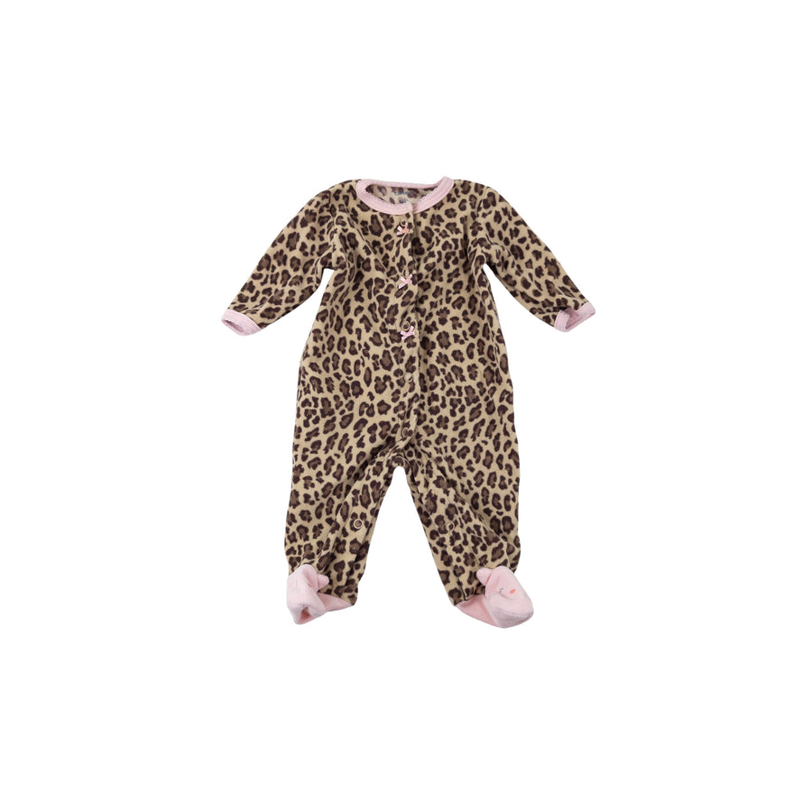 Carter's sleeper nb (cheetah print)