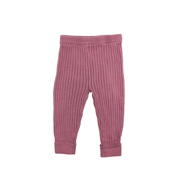 Joe Fresh leggings 12-18m (pink knit)