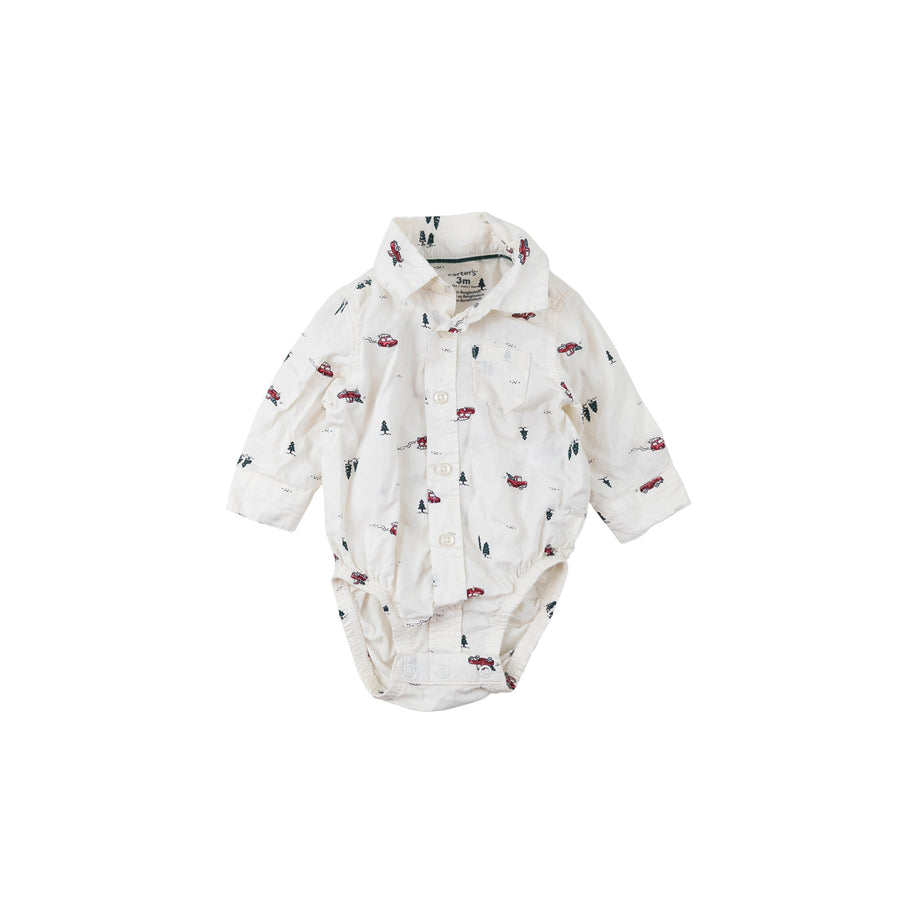 Carter's shirt 3m (Christmas tree truck)