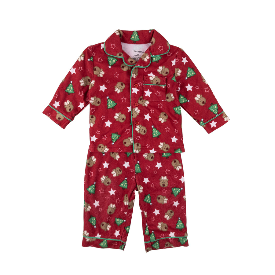 George pjs 6m (reindeer/tree)