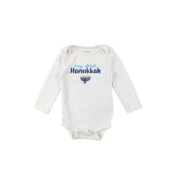 Joe Fresh long sleeve 0-3 (first Hanukkah)
