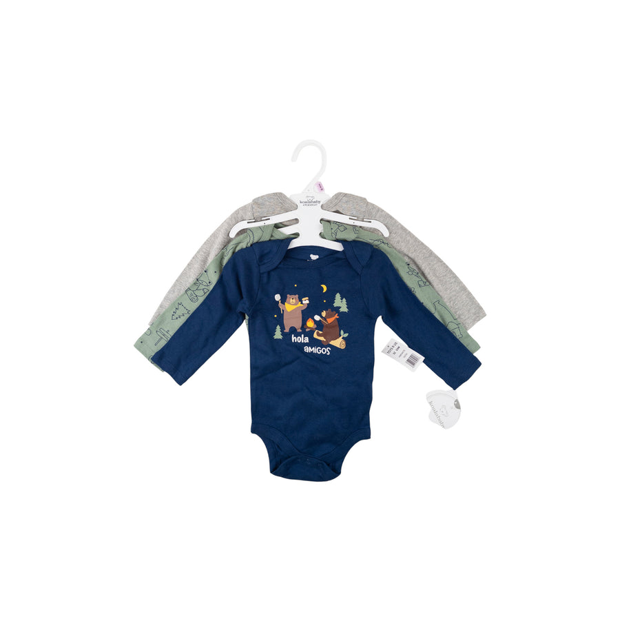 Koala Baby long sleeves 6-9m (set of 3)
