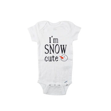 Gerber onesie 6-9m (snow cute)