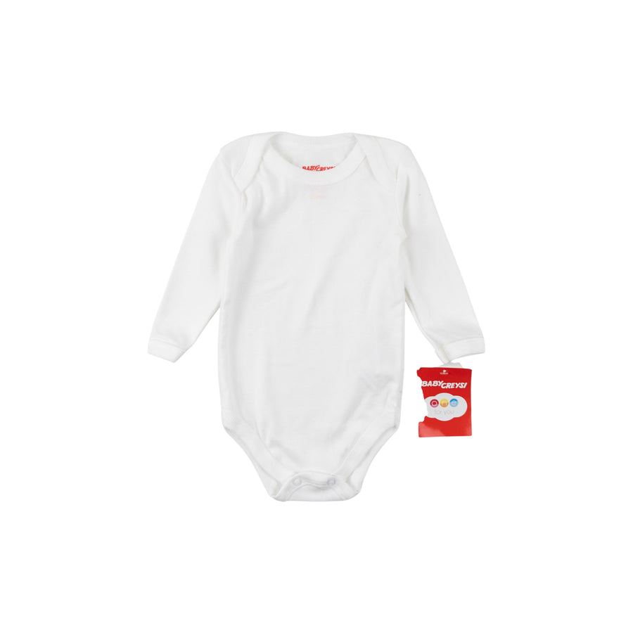 Baby Creysi long sleeve 6m (white)