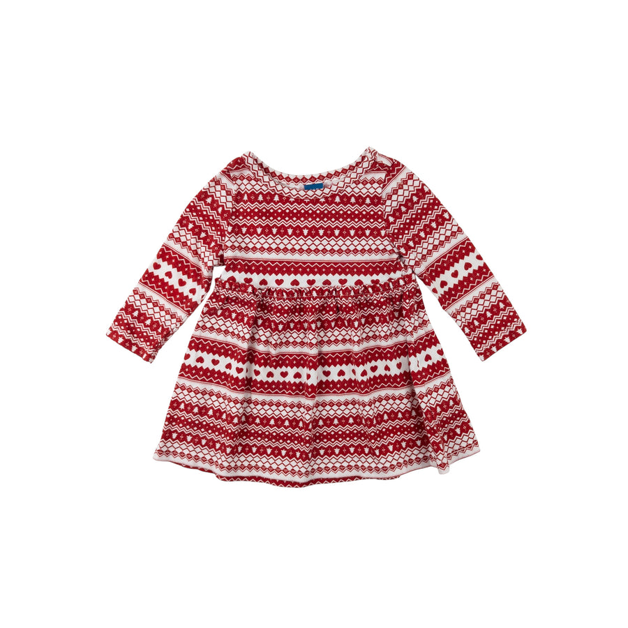 Old Navy dress 3-6m (red/white)