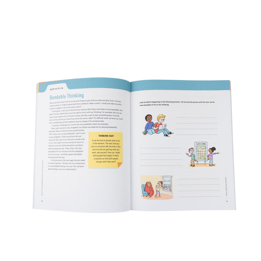Thriving with ADHD workbook for kids