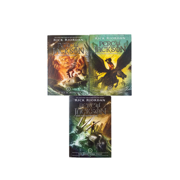 Percy Jackson and the Olympians books 1-3