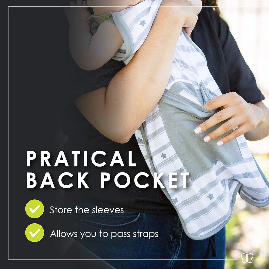 Bbluv Sleep convertible swaddle 0-3m