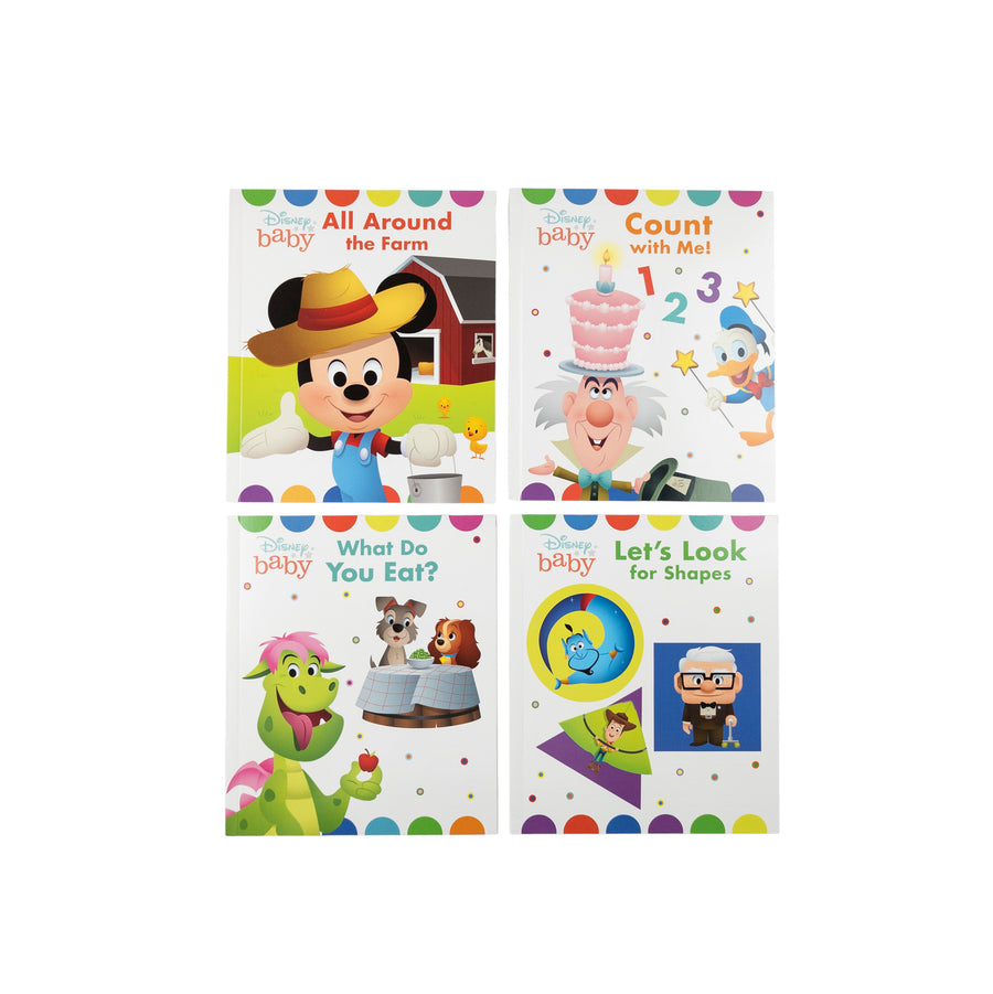 Disney baby books (set of 4)