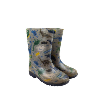 Dino rain boots 10
