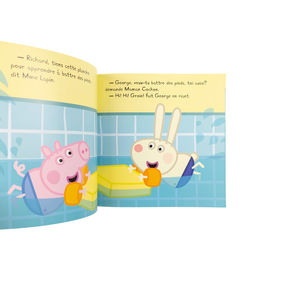 Peppa à la piscine