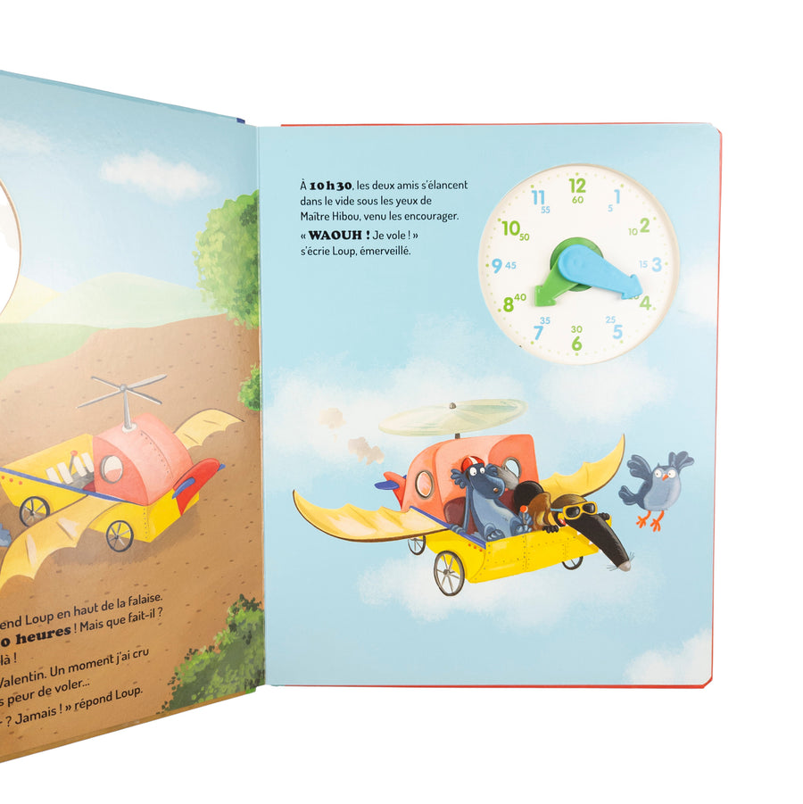 J'apprends à lire l'heure avec Loup