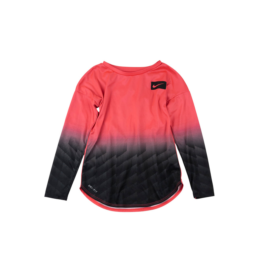 Nike long sleeve 5-6 (coral/black)