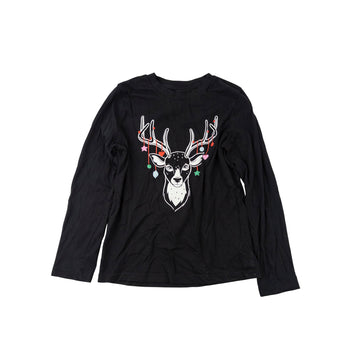 Joe Fresh long sleeve shirt 10-12 (reindeer)