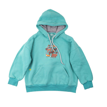 Prime hoodie 10-12 (forest animals)