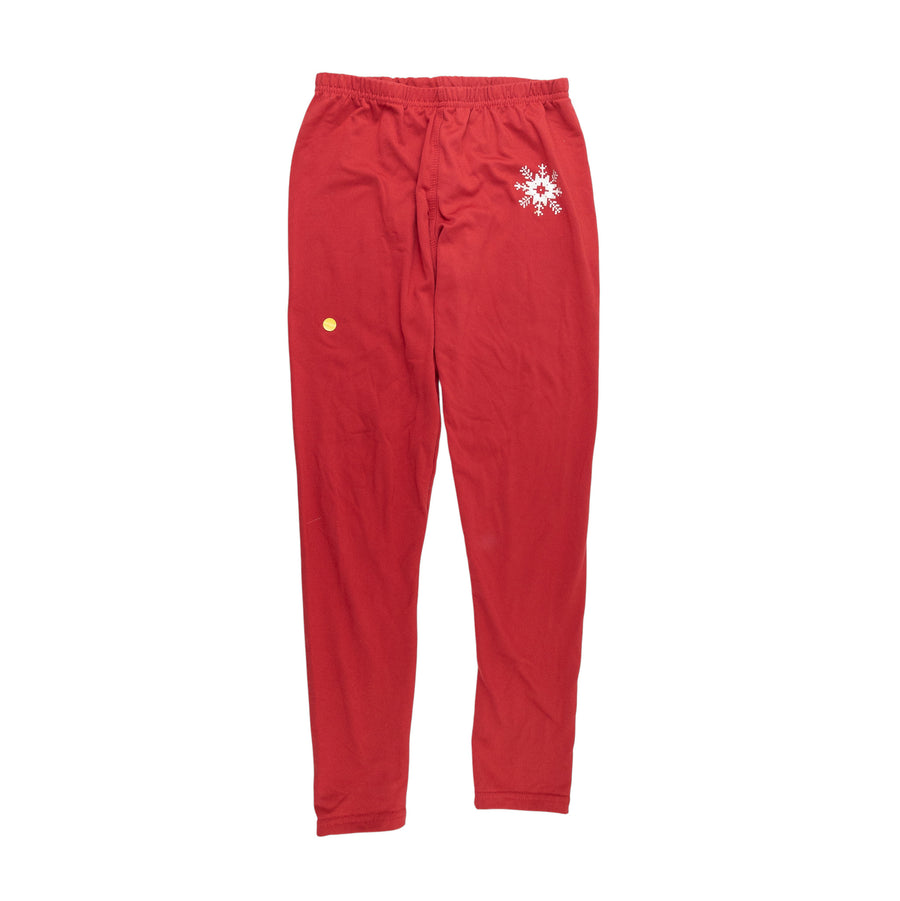 Shosho leggings 10-12 (red snowflake)