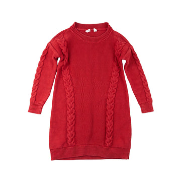 Gap sweater dress 6-7 (red)