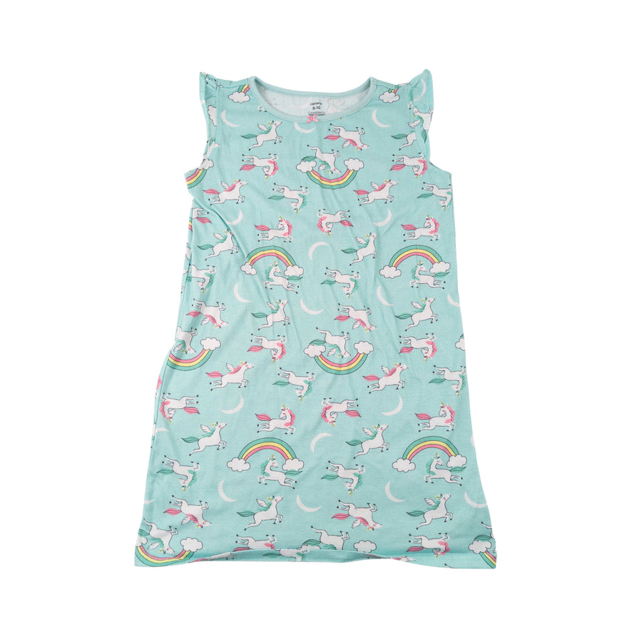 Carter's nightie 8-10 (unicorn)