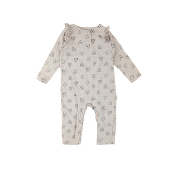 Old Navy romper 12-18m (hearts)