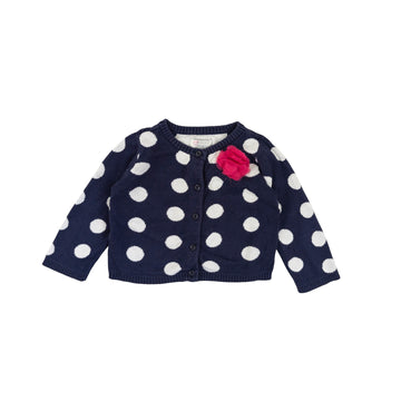 Children's Place cardigan 2 (spots)