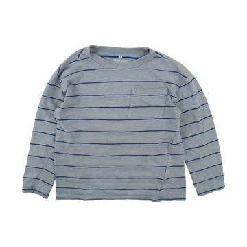 H&M long sleeve 6-8 (blue stripe)