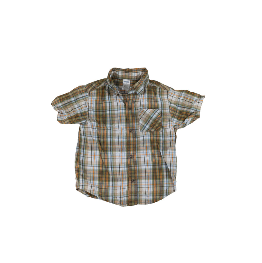Gymboree short sleeve 4 (greens)