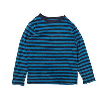 Children's Place long sleeve 6-7 (grey/blue stripe)