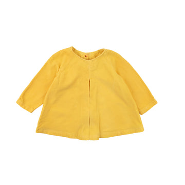Hand made corduroy top 12m (yellow)
