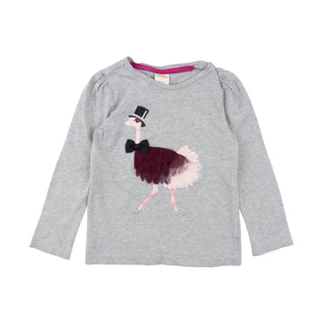 Gymboree long sleeve 4 (ostrich)