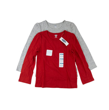 Old Navy long sleeves 4 (red + grey)