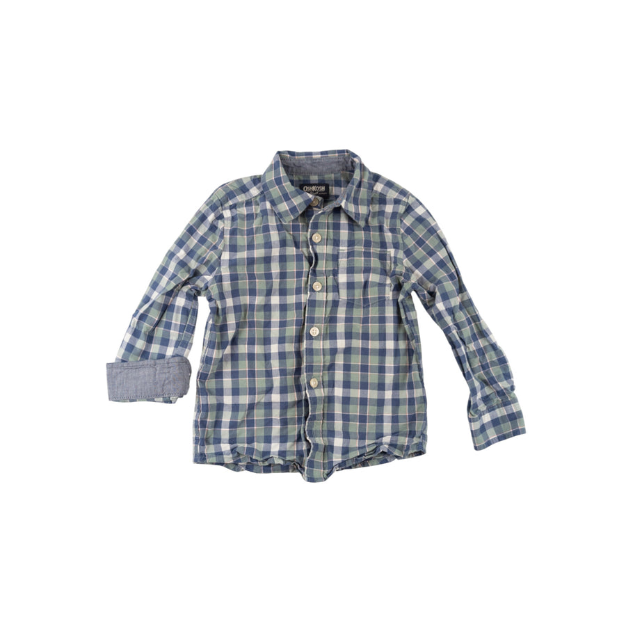Oshkosh shirt 3 (plaid)