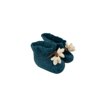 Handmade felt boots 0-3m