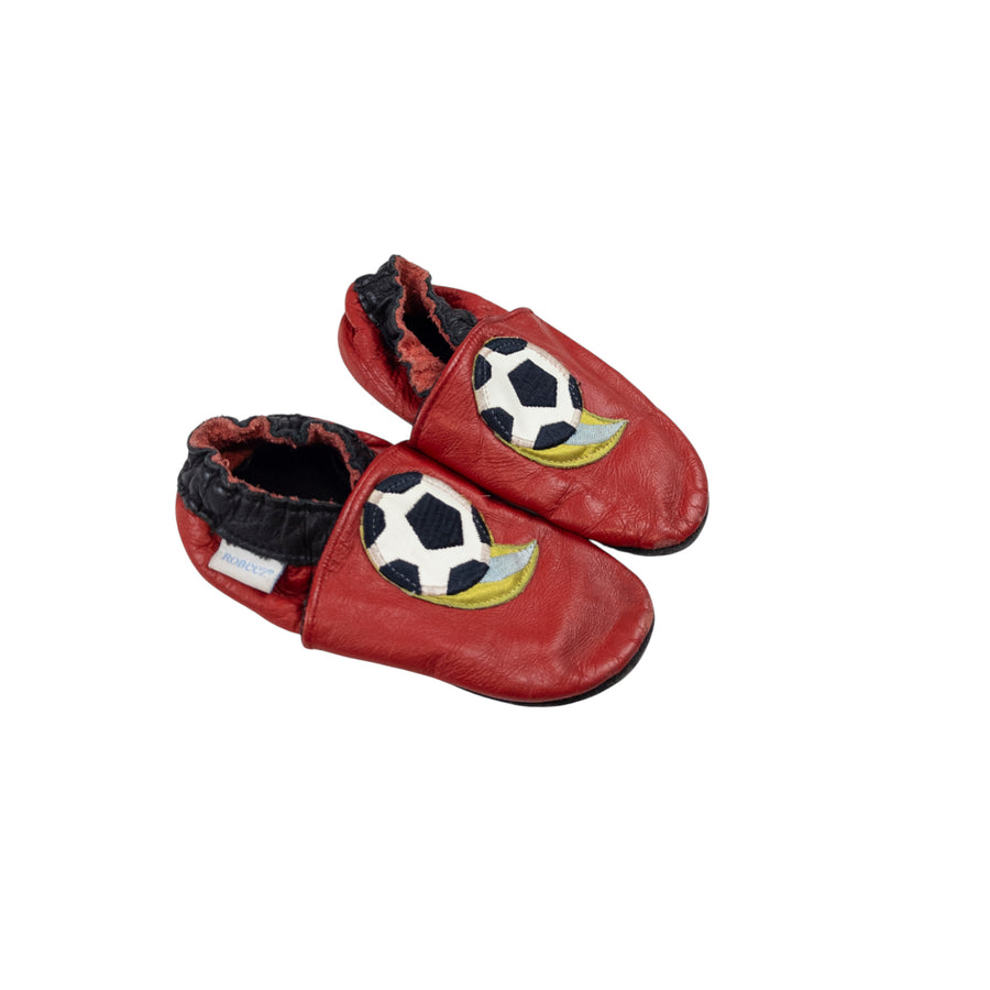 Robeez slip-on shoes 18-24m (soccer)
