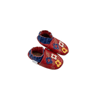 Robeez slip-on shoes 0-6m (floral)