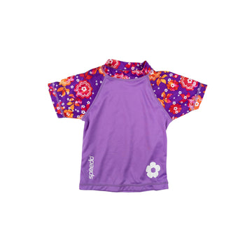 Speedo sun shirt 12-24m (purple)