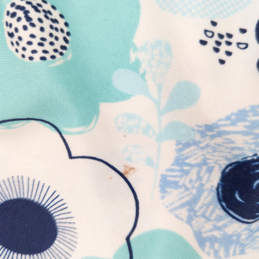 First Impressions sun shirt 12m (aqua floral)