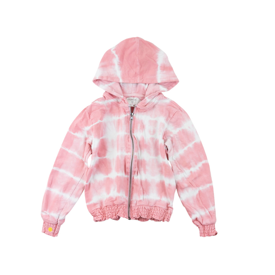 Sovereign Code hoodie 6 (pink tie dye)