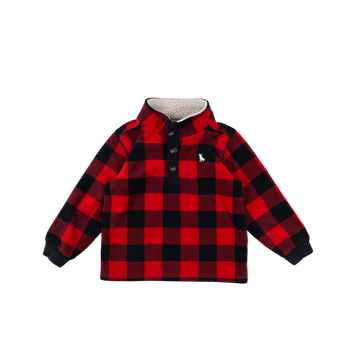 Carter's pullover 24m (red check)