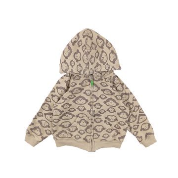 Carter's hoodie 12-18m (monkey)