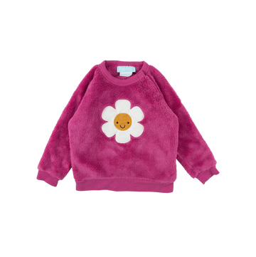 Pekkle sweatshirt 18m (pink flower)