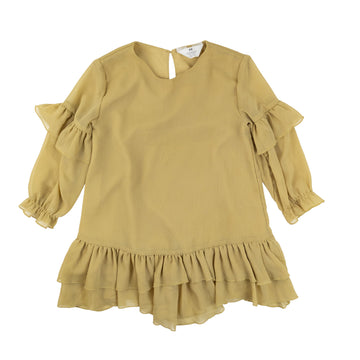 H&M dress 4-5 (light olive)