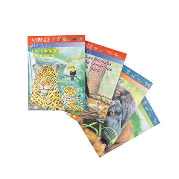 Monde Nature ensemble de livres