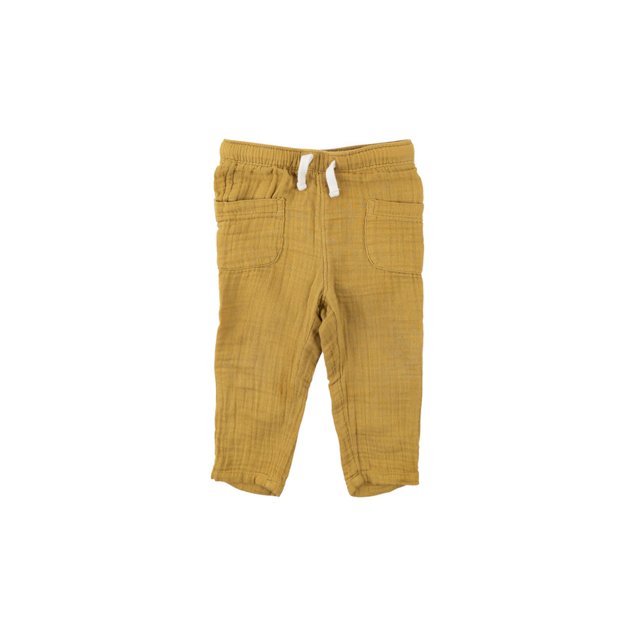 Old Navy pants 12-18m (mustard)