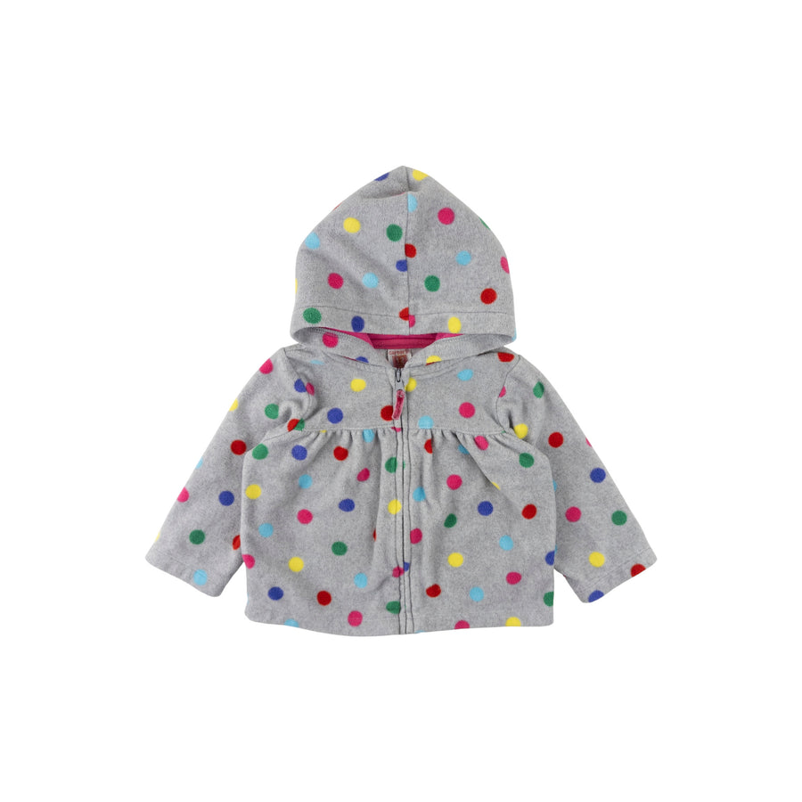 Carter's hoodie 12m (spots)